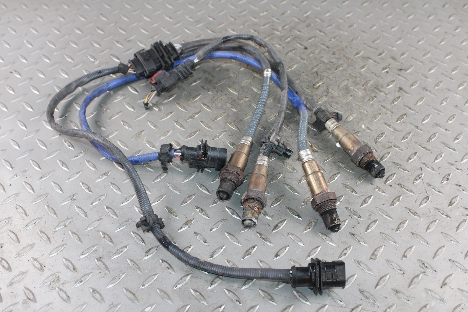 14-20 Ghibli 3.0L Motor Engine Exhaust Oxygen Gas Sensor Set Of 4x Factory OEM