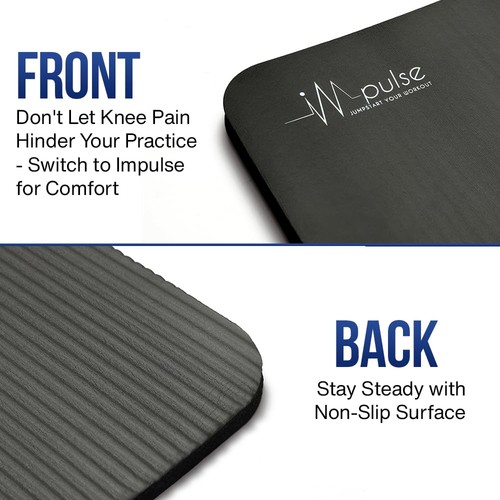 Yoga Knee Pads Cushion, Thick 1" (25mm) Workout Mat Provides Cushion for Knee... - Picture 6 of 7