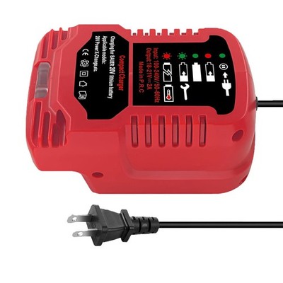 Bauer 20V Battery Charger 2A Output - Mini Charging Unit with LED Indicator