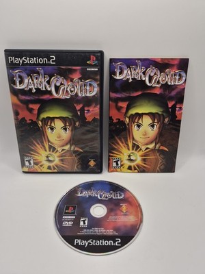 Dark Cloud (Sony PlayStation 2, 2001) w/ CIB Tested Mint Rare Retro Black LABEL 