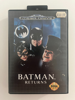 Batman Returns Sega Megadrive Genesis Spiel - SAMMLER SEHR GUTER ZUSTAND