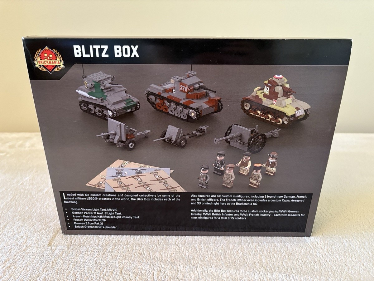 brickmania製ww2ドイツ軍トラックと8.8cm対空砲セット brickmania製ww2ドイツ軍トラックと8.8cm対空砲セット