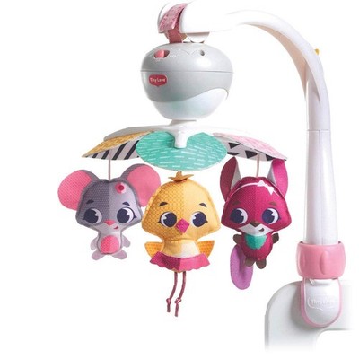 Tiny Love Take Along Mobile, 3-in-1 Musik Mobile Baby Elektrisch, 0+ Monate, Mob