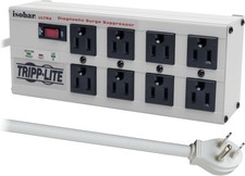 Tripp Lite ISOBAR8ULTRA Isobar 8 Outlet Heavy Duty Power Strip Surge Protector