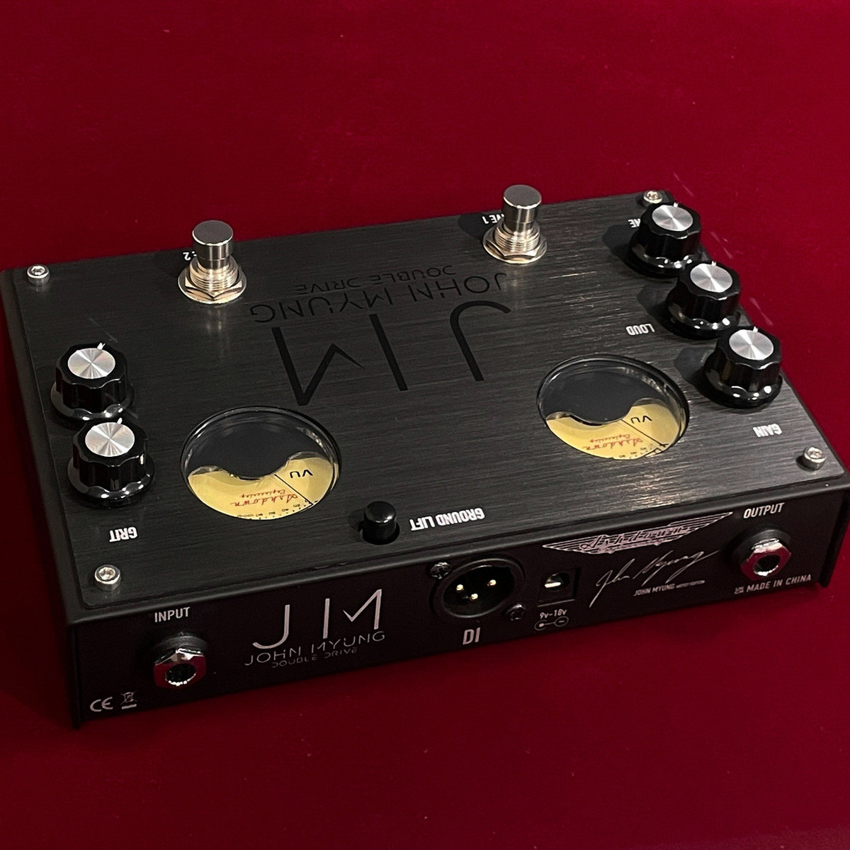 Ashdown John Myung Signature Double Drive Guitar Effects Ashdown John Myung Signature Double Drive Guitar Effects