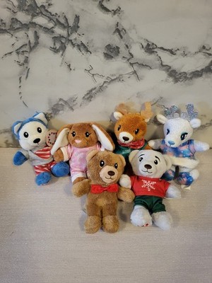 Build-a-Bear Mini Xmas Plüschtiere x6, ab 2024 Adventskalender BAB Weihnachten 
