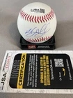 TEXAS RANGERS- KYLE HIGASHIOKA AUTOGRAPH ROLB BASEBALL- JSA CL60874