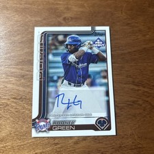 2025 Rodney Green Topps Pro Debut #PD-105 Auto - Athletics