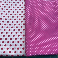Polka Dot Quilting Cotton Fabric Lot 1yd Each Robert Kaufman Moda