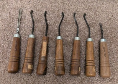 Vintage Gunline Tools Checkering  Upgraded 18 LPI Kit - 8 Total