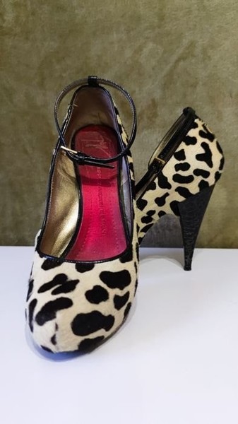 Women Giuseppe Zanotti Heels Leopard Suede 38