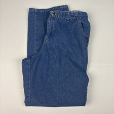 Vintage Chic Women  s 12 Petite Jeans Blue Denim Mom Elastic Cotton High Waist