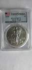 2018 1 oz .999 Silver American Eagle PCGS MS 70 First Strike