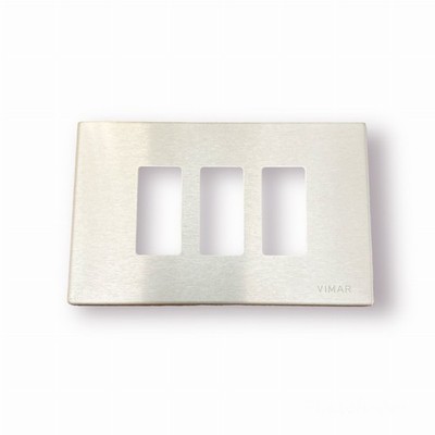 Plakette Vimar 8637 VZ5440 Serie 22 Aluminium Oxiver 3M Isolate Befestigung Snap
