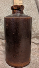 Vintage Doulton Lambeth - Stoneware Ink Bottle (Pat No. 27)