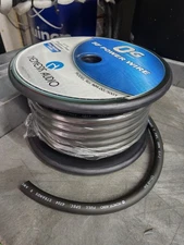 Nemesis Audio 1/0 Gauge OFC Copper Gray Battery Power Wire Ground Car Audio