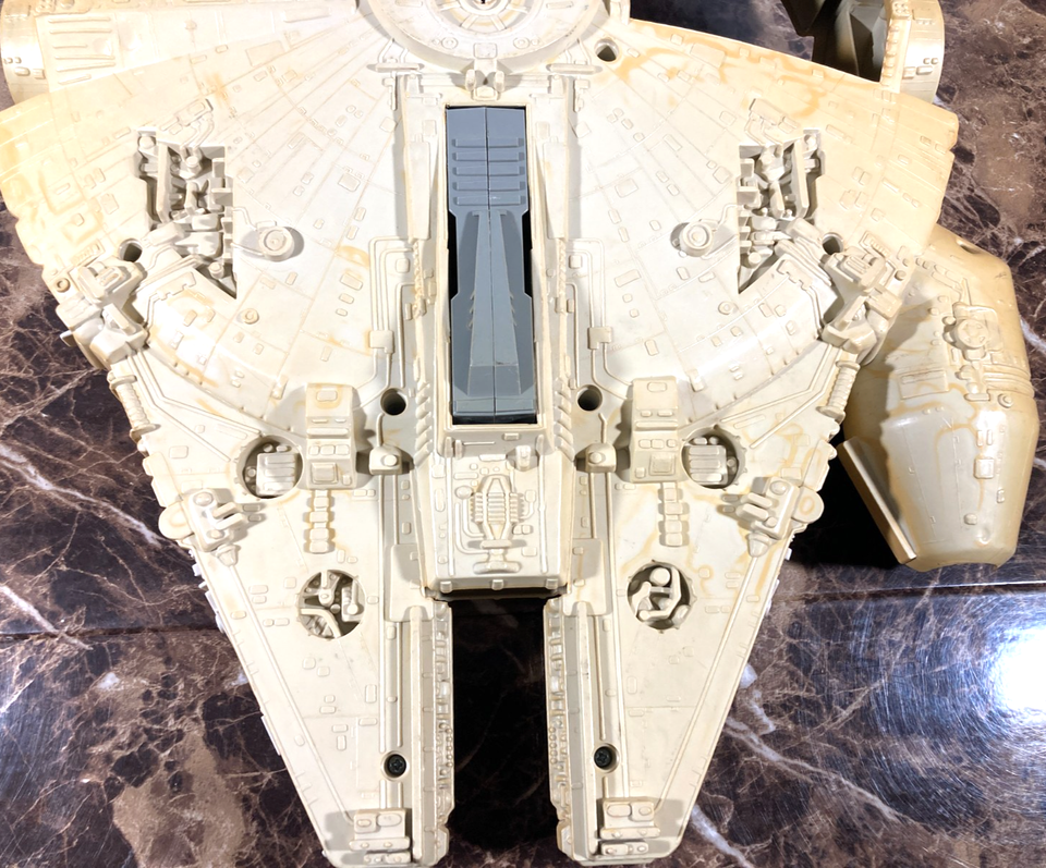 Star Wars Millenium Falcon Kenner 1979 HEAVY WEAR For Parts AS IS