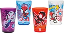 Zak Designs Marvel Spider-Man 14.5 Ounces, Spidey and His Amazing Friends 