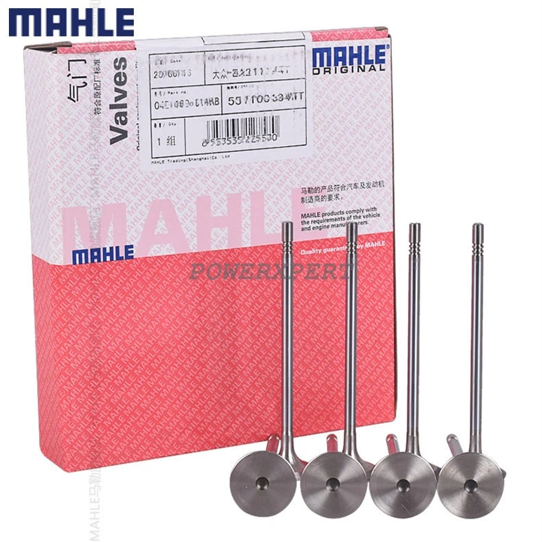 Juego de válvulas de admisión y escape de motor Mahle OEM 2005-2014 para Audi A4 VW Jetta 2.0 16* Foto 2 de 2