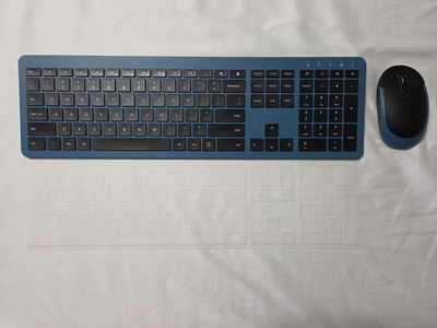 #ad Seenda Model Sk38 Dark Blue 2.4G Wireless Keyboard And Mouse $23.47