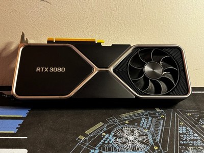NVIDIA GeForce RTX 3080 Founders Edition 10GB GDDR6X Graphics Card - Tested