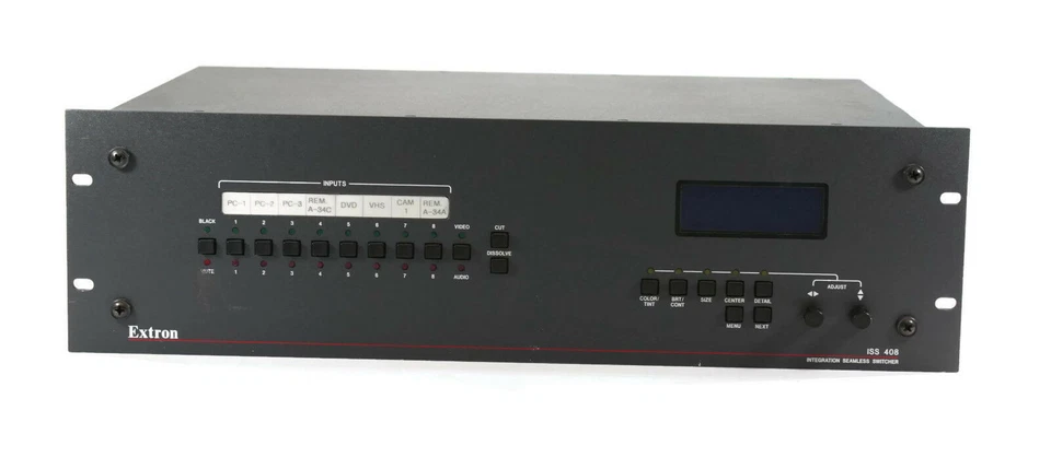 Extron Iss 408 8-input Integration Seamless Video Switcher S-video Composite - Image 2 of 4