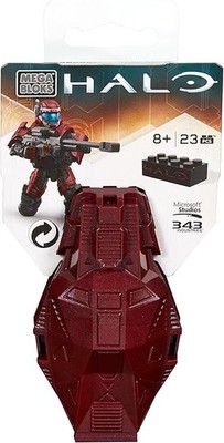 Halo Mega Bloks Mega Construx Series 4 ODST Metallic Drop Pod DPP68 Crimson
