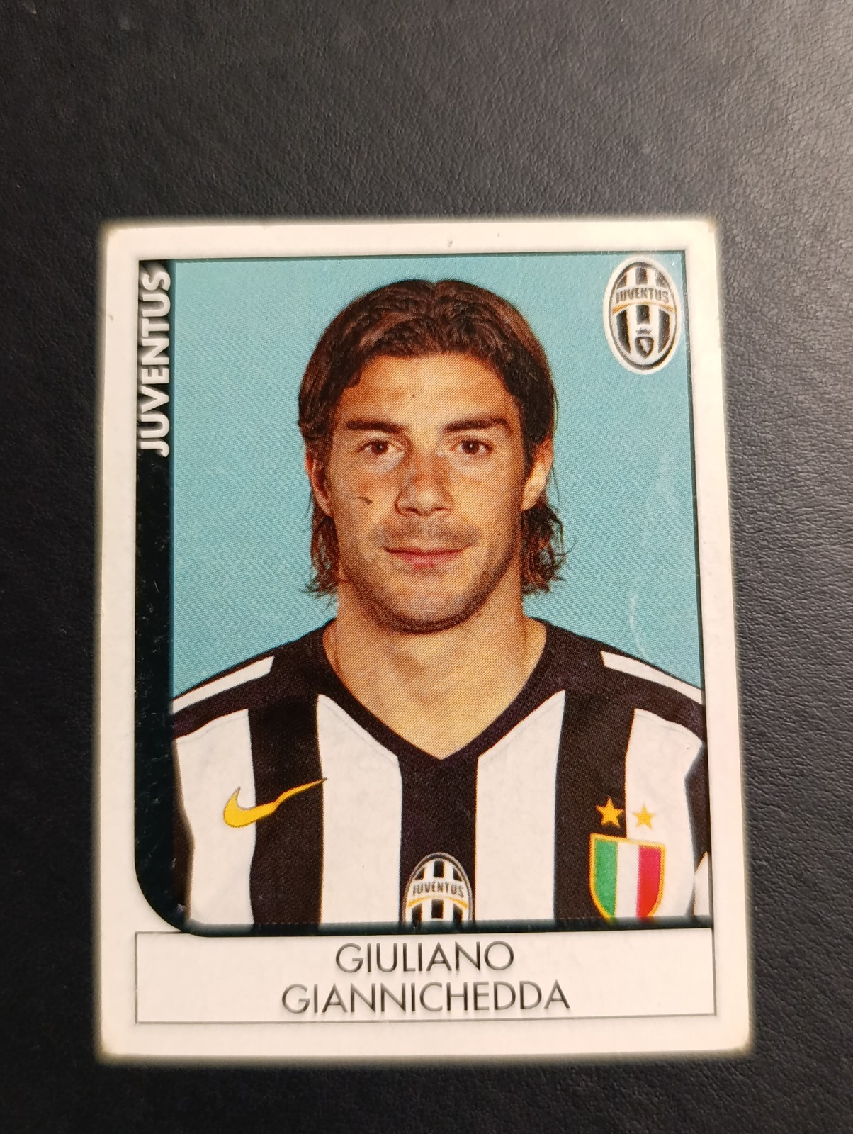 FIGURINA CALCIATORI PANINI 2005/06 JUVENTUS n°157 GIANNICHEDDA 2006 CALCIO