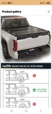 Feetuo Frp Hard Tri-fold Tonneau Cover Truck Bed For 2022-2026 Tundra 6.5ft Bed