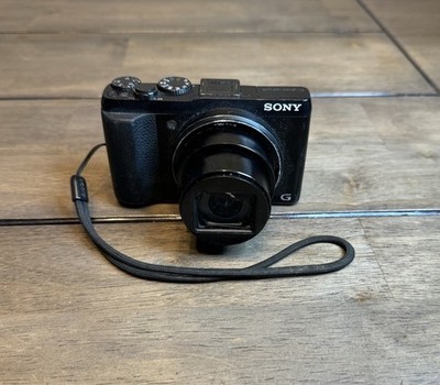 Sony Cybershot DSC-HX50V 20.4MP Black Digital Camera For Parts Or Repair