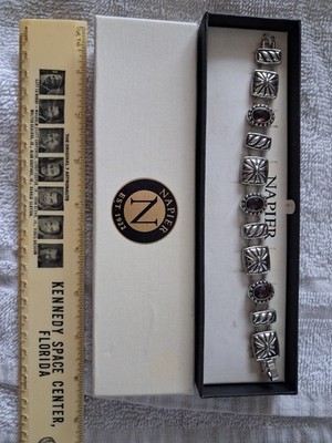 Napier Silvertone Bracelot