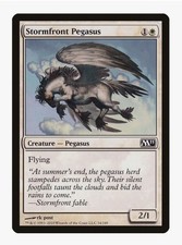 Stormfront Pegasus | MTG M11 | Pegasus Tribal Flyer Pauper EDH Commander | LP