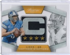 2014 Panini Prestige Captains #8 Matthew Stafford