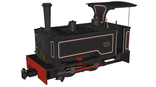 986503 Rapido Trains OO9 calibre estrecho Kerr Stuart Sirdar - forrado negro - DCC | Condition: New