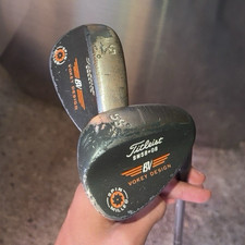 Titleist Vokey Design Black Wedge Set RH 54°/58° 08/10 Bounce Steel, NEW GRIPS