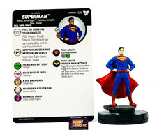 DC Heroclix Superman 016 w/ Card Wonder Woman 80th Set