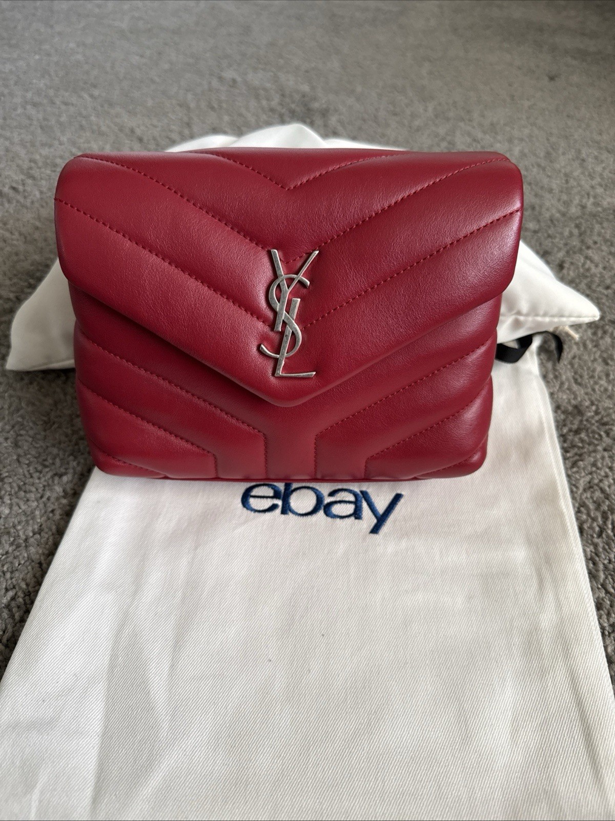 SAINT LAURENT BORSA A TRACOLLA YSL LOULOU