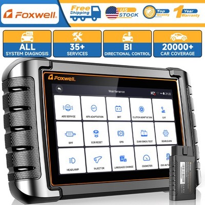Foxwell NT809 BT OBD2 Scanner All System Bidirectional Car Diagnostic Tool OIL