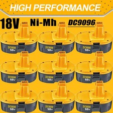 10PACK 18V For Dewalt 18 VOLT XRP Ni-MH 7.0Ah Battery DC9099 DC9096 DC9098 NEW