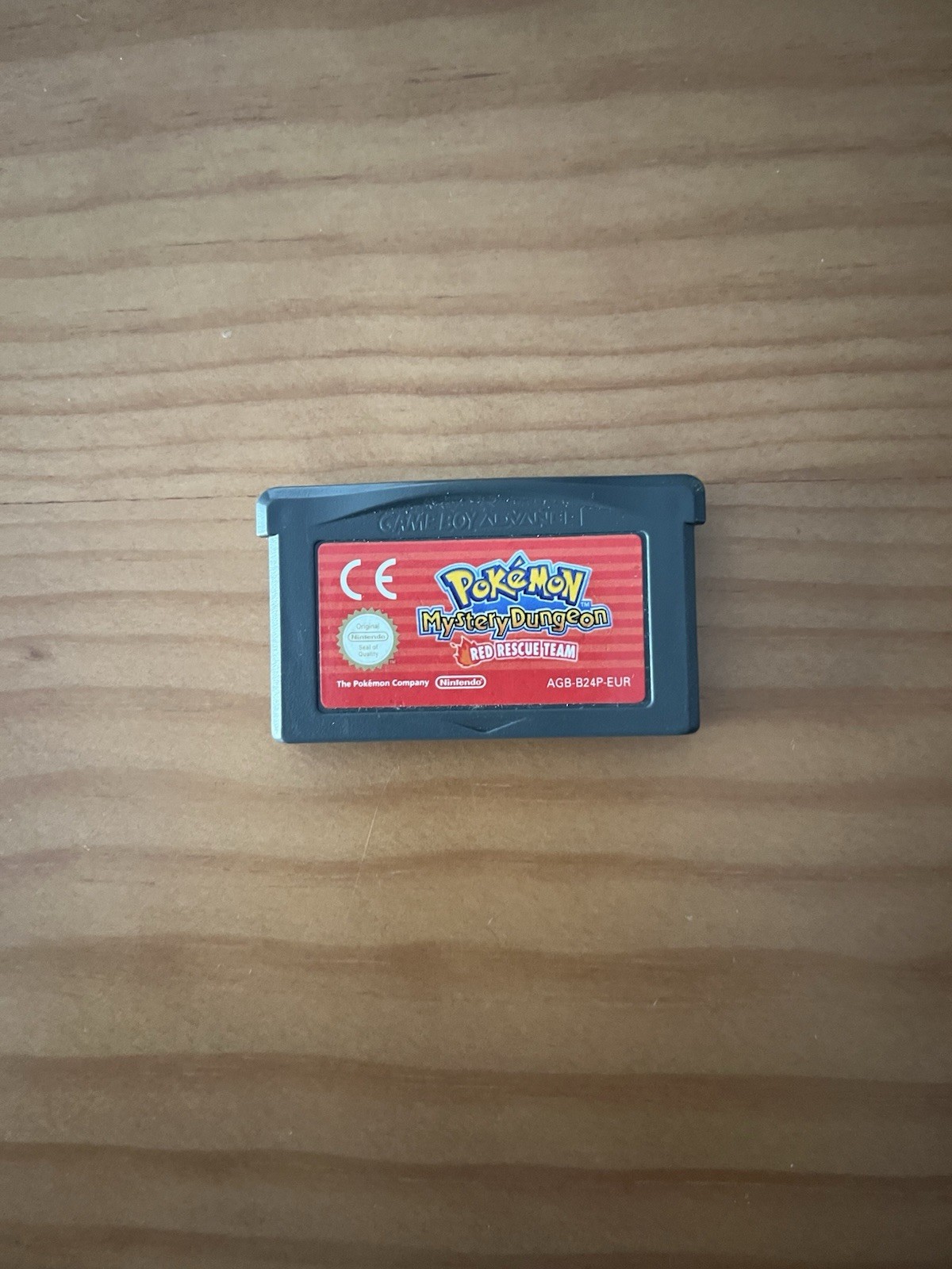 Pokemon Mundo Misterioso Equipo de Rescate Rojo GBA 100% ORIGINAL.