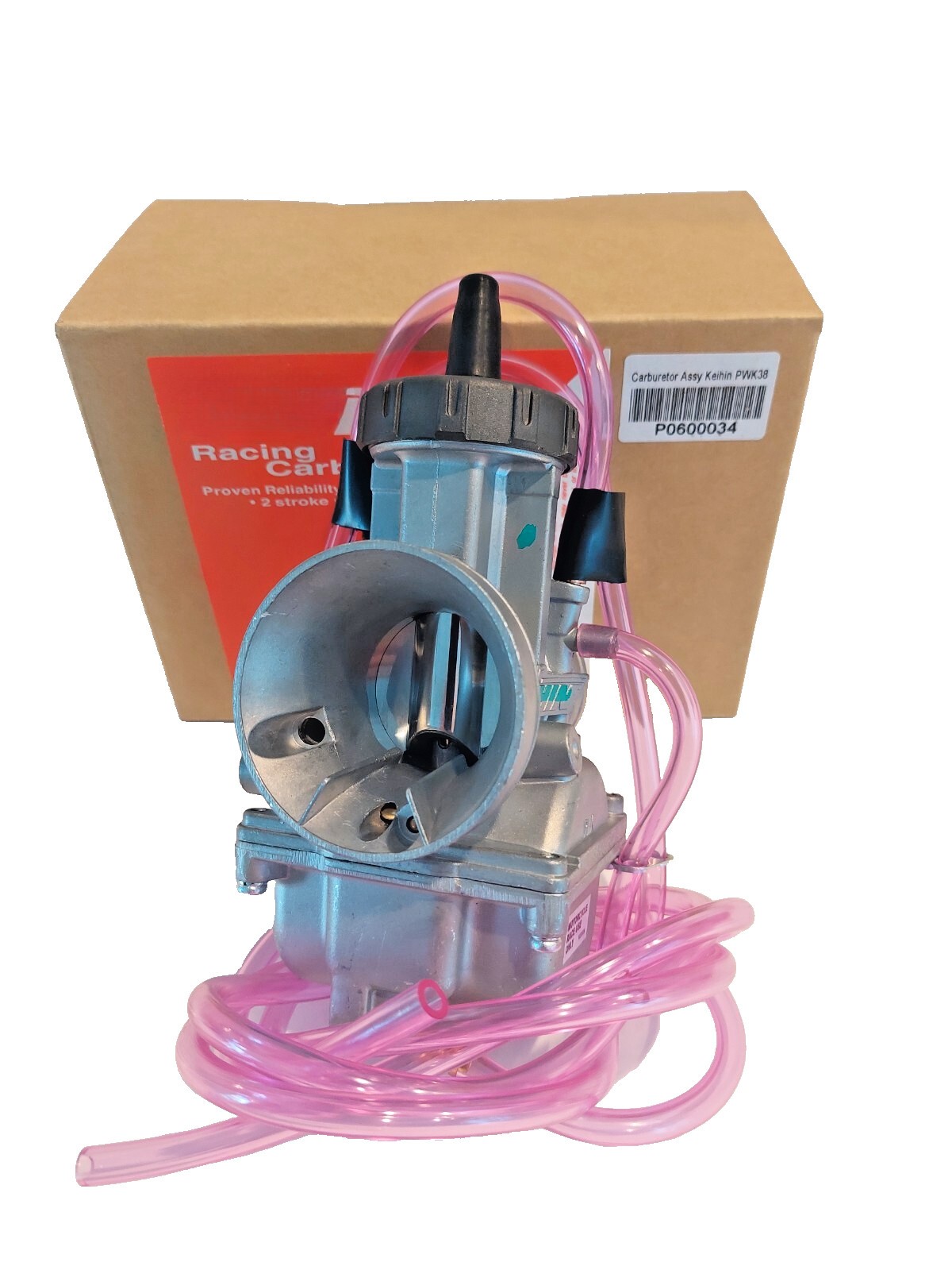 PWK38 38mm Carburetor For Keihin YZ250 RM250 CR250 KX250 CR500 KX500 With Jets