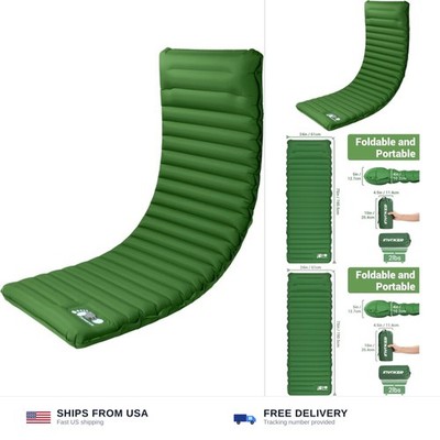 INVOKER Camping Sleeping Pad, Ultralight Inflatable Backpacking Mat with Pill...