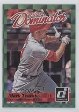 2014 Panini Donruss Elite Dominator Series 1 /999 Mark Trumbo #17 sh7