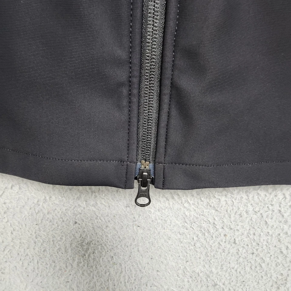 Bad Birdie 软壳高尔夫背心女式 XL 黑色全拉链弹力全新无标签 — 第 4/4 张图片