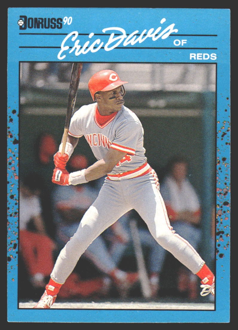 Eric Davis #1 1990 Donruss Best of the NL Cincinnati Reds