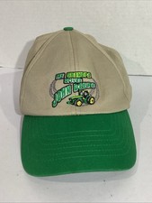 K-Products Youth One Size Tan / Green My Grandpa Drives John Deere Hat CK1-235