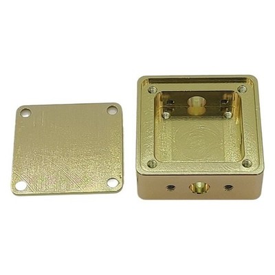 Lightweight 6061 Aluminum RF Shield Enclosure 27 by 27 by 10mm with For SMA