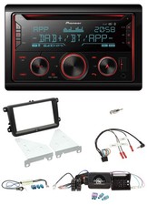 Pioneer 2DIN DAB Lenkrad Bluetooth USB CD Autoradio für VW Diversity