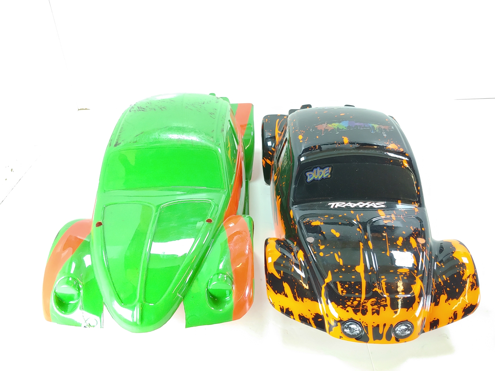 2x Traxxas Slash Baja Bug Custom Painted Body TWO BODIES Used eBay