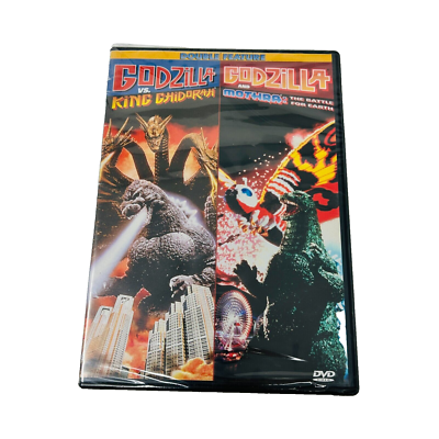 Godzilla Vs. Mothra/Godzilla Vs. King Ghidora (DVD, 1998, Closed